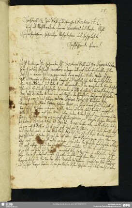 58) (Bericht des Pastors J. R. Otto an das Consistorium zu Hildesheim d. d. Gronau 7. Juni 1762.)