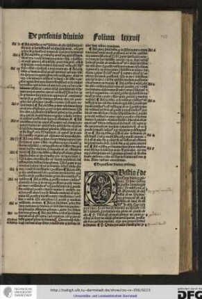 De processione divinarum personarum.