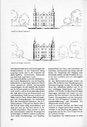 Ansicht von Norden, Variante A