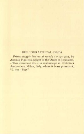 Bibliographical data