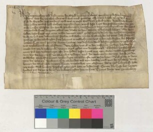 Bürgermeister und Ratsmannen von Lüneburg verkaufen für 210 Lübische Mark Frau Gertrud Cruse, Äbtisssin, Herrn Hinrik Panthemann, Confessor, und der ganzen Versammlung des Klosters Marienwolde vor Mölln eine Rente von 14 Mark.