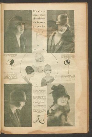 Sigue imperando el sombrero de forma pequeña - [Fotografías] : [Moda]