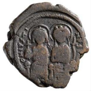 Münze, Follis, 569 / 570