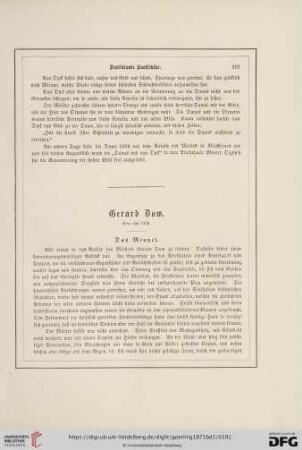 Gerard Dow von ihm selbst