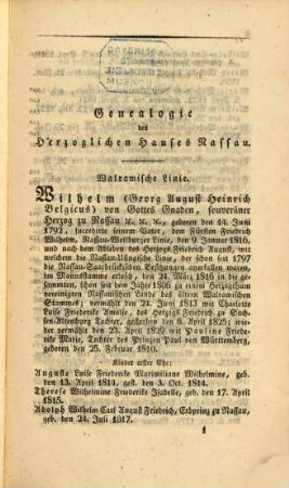 Staats- und Adreß-Handbuch des Herzogthums Nassau. 1836, 1836