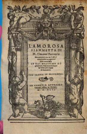 L' amorosa Fiammetta