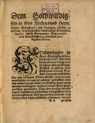 Die Erste Epistell Joannis des heiligen Apostels vnd Euangelisten : kurtz vnd Christlich ausgelegt, vnnd gepredigt zu Meintz im hohen Dhum Stifft, Anno 1545.