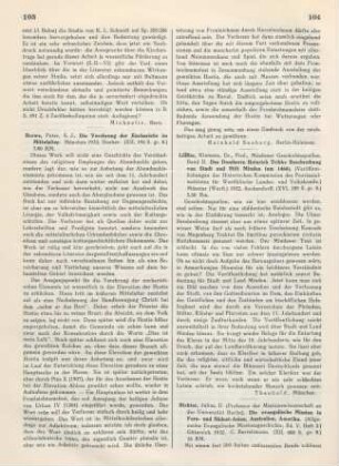 104 [Rezension] Tribbe, Heinrich, Des Domherrn Heinrich Tribbe Beschreibung von Stadt und Stift Minden