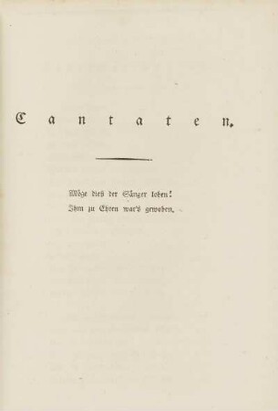 Cantaten.