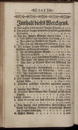 Innhalt dieses Werckgens.