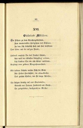 XVI. Otfried Müller