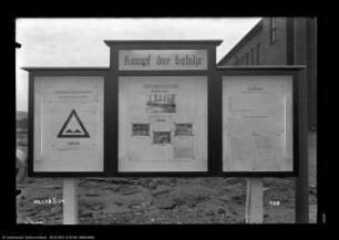 Schaukasten "Kampf der Gefahr" (Unfallschutz)