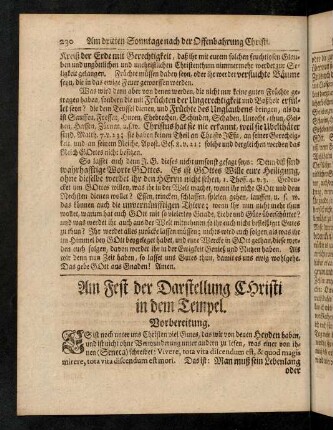 230-234, Vorbereitung, Evangelium, Eingang