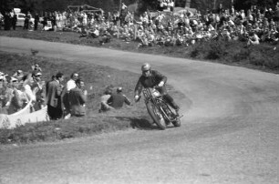 Schauinslandrennen: Holzschlägermatte; Motorräder; Nr. 60; Heiner Fleischmann; NSU