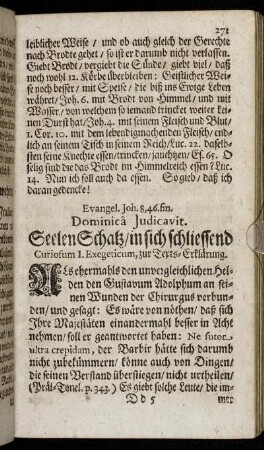 Evangel. Joh. 8, 46 fin. Dominica Judicavit.