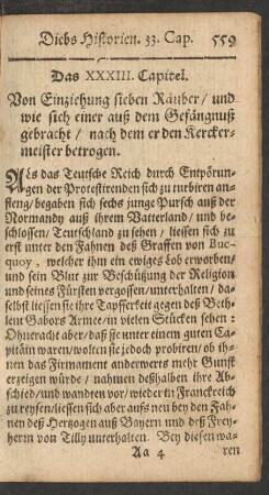 Das XXXIII. Capitel.