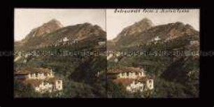 Blick von Süden zum Castello di Tenno