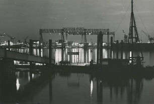 Deutsche Werft (aus der Serie "Hamburg als Industrieplatz")