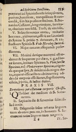 539-541, Praxis VIII
