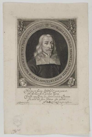 Bildnis des Georgius Ludovicus Segnitz