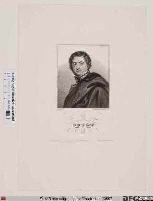 Bildnis Nicolas-Jean de Dieu Soult, 1808 duc de Dalmatie