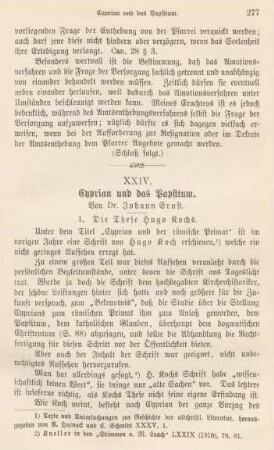 277-280 Cyprian und das Papsttum