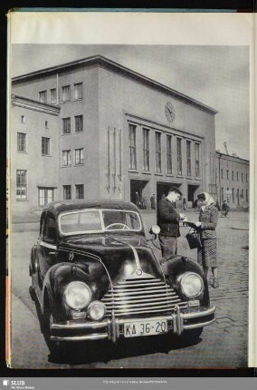 34 Der neuerbaute Hauptbahnhof (1950 begonnen)