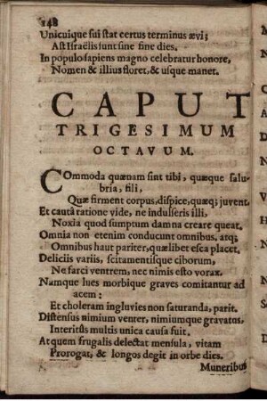 Caput Trigesimum Octavum