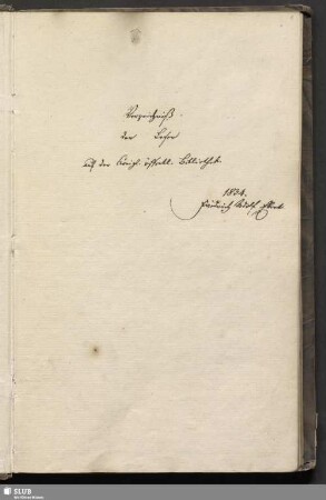 [1834]: Verzeichniß der Leser 1834 - Bibl.Arch.II.F,Vol.478.f