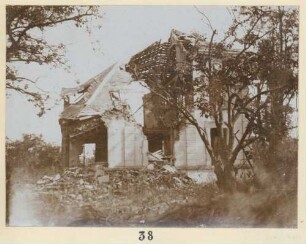 Foto eines Landhauses in Mametz am Ortsausgang nach Fricourt