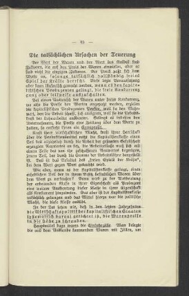 Die tatsächlichen Ursachen der Teuerung