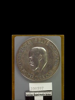 Medaille auf den Nickelhüttenbesitzer Gustav Selve