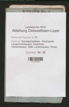 Guss einer Glocke zu Minden