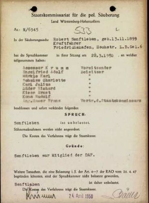 Senftleben, Robert