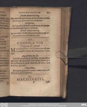 40. Consolatio.