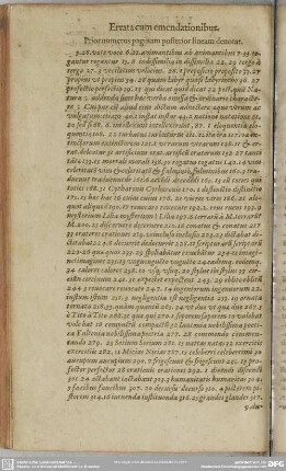 Errata cum emendationibus