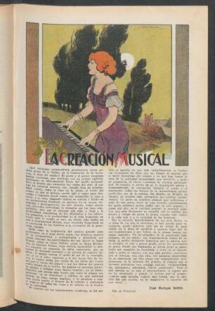 La creación musical