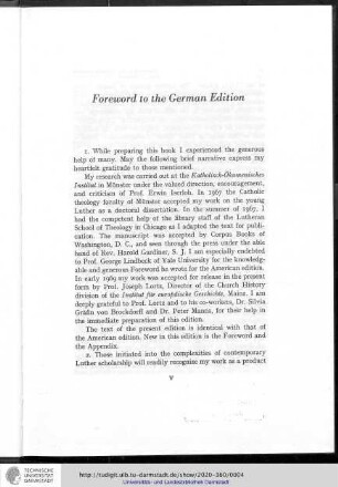 Foreword to the German Edition