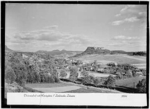 Thürmsdorf mit dem Königstein
