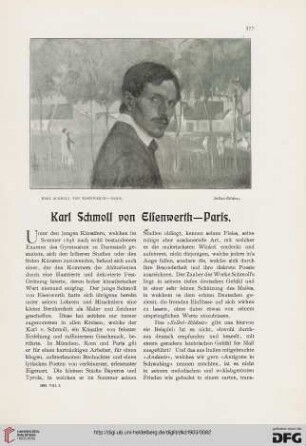 Karl Schmoll von Eisenwerth - Paris