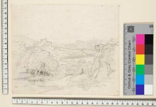 Landschaftskomposition mit italienischen Motiven