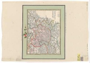 Karte von Südost-Thüringen, ca. 1:310 000, Kupferstich, 1759 : Thuringe Orientale Partie Mèridionale. - [Ca. 1:310 000]. - [Paris] : [LeRouge] , [1759]. - 1 Kt. : Kupferst. ; 27 x 20 cm