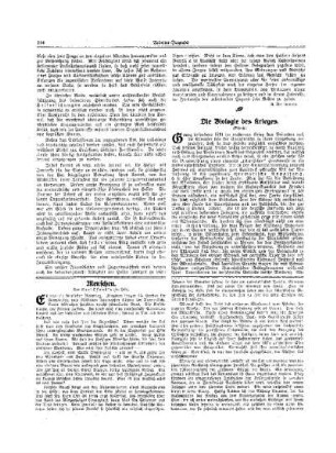 Die Biologie des Krieges : (Schluß)