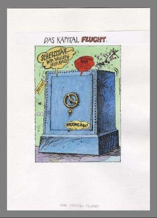 Das Kapital Flucht.