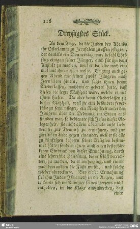 Dreyßigstes Stück