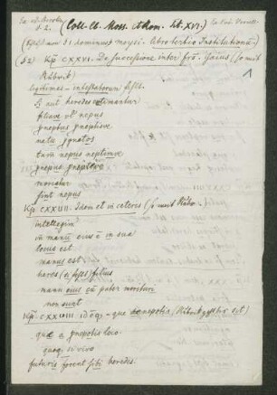 Collatio legum Mosaicarum et Romanarum (Lesarten des Ms. lat. fol. 269e aus Vercelli)