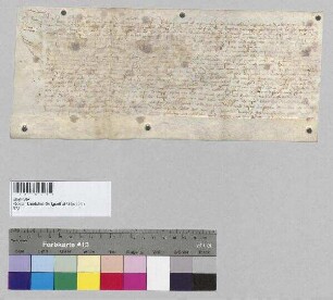 Anna, Witwe von Leonhard Haitzmann und Bürgerin zu Landshut, verkauft an Michael Prätler, Bürger zu Landshut, einen Teil ihres Gartens zu Landshut, der hinter ihrem Haus liegt. S: Johann Ebran zu Wildenberg, Oberrichter zu Landshut