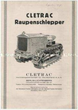 Raupenschlepper