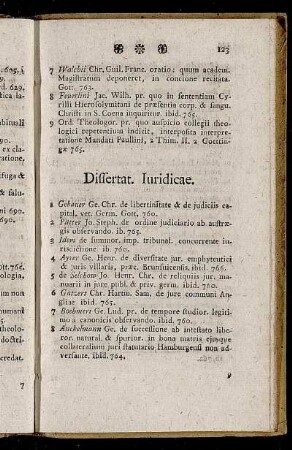 Dissertat. Iuridicae