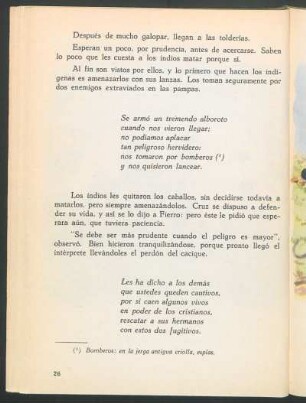 [La llegada]